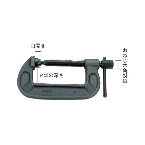 【SALE】 シャコ万力(バーコ型)200mm トラスコ TBC-200E