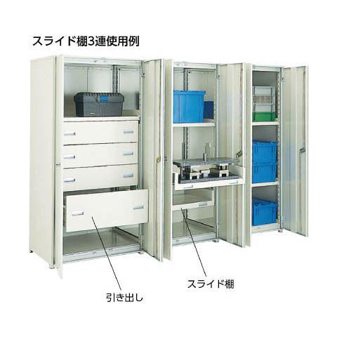 M3型棚 背板付 W900×D721 3段 連結型※メーカー直送品 車上渡し品 トラスコ M3-6373-S-Bの画像
