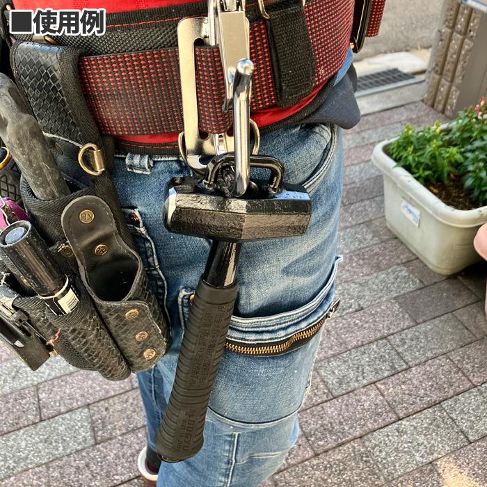 カラビナフック対応ハンマー KFS-09 黒 土牛産業 04856 |  | 03