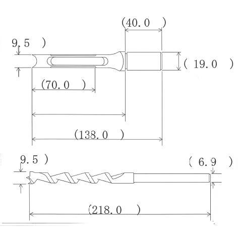 小林式 角のみ (組) 9.5mm 標準 NH 1100095000 |  | 02
