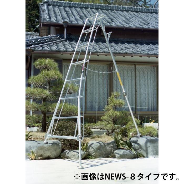 アルミ三脚 特殊三脚 三点スライド式(三ヶ所)全長3.75m 段数12 受注 