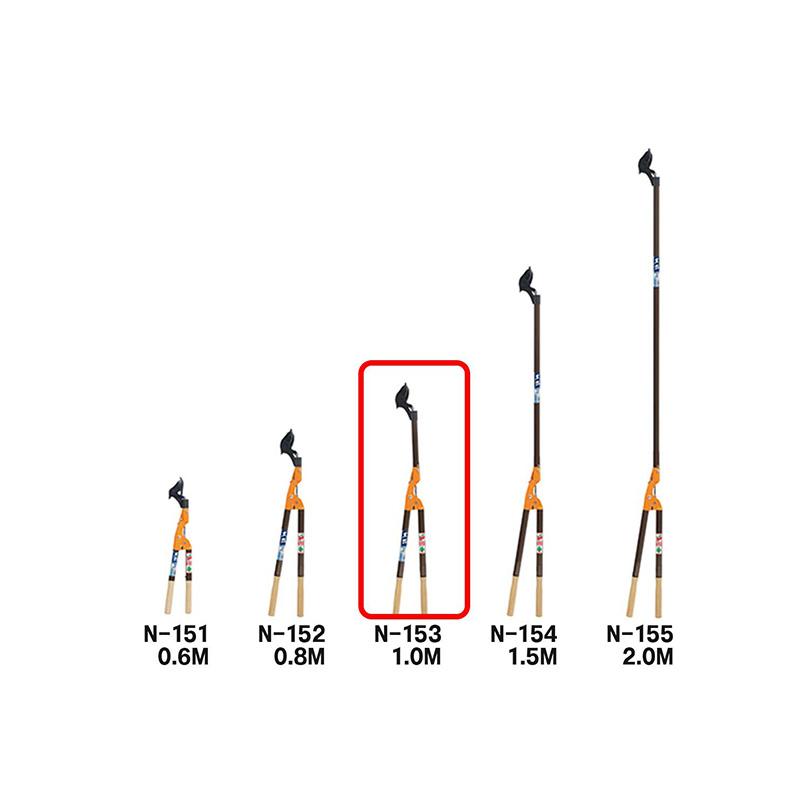 太丸（全長：1.0m、切断能力：40mm) 枝切鋏 ニシガキ N-153 |  | 02
