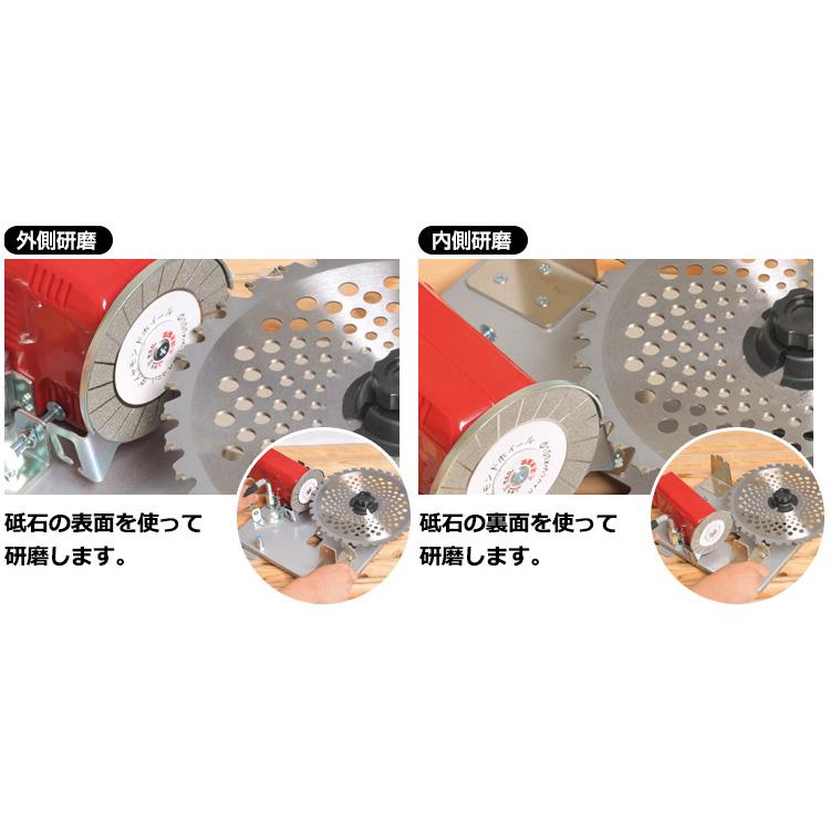 かんたん刃とぎ 草刈用チップソー研磨機 取寄品 ニシガキ N-840 : 大工