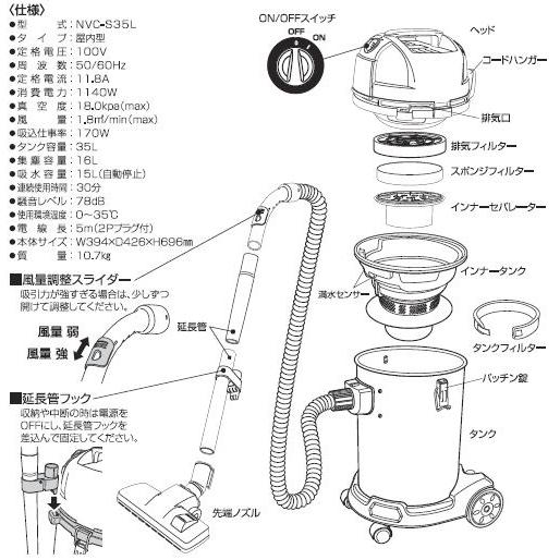 部品】 業務用掃除機 爆吸クリーナー専用 ジャバラホース標準1.6m