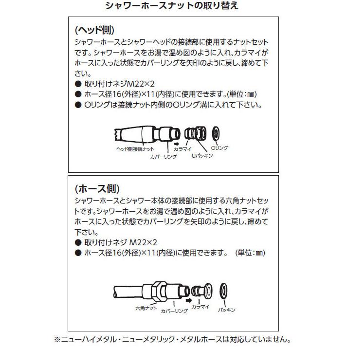 シャワーホース 白 100m ※取寄品 KVK ZKF170SSI-100_1