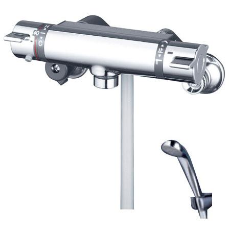 サーモスタット式シャワー ※取寄品 KVK KF800TNN : 大工道具・金物の