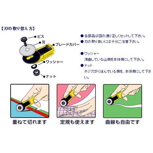 ロータリーカッター28 オルファ 233B |  | 03
