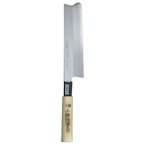 薄刃庖丁 白鋼本職用 水牛柄付 片刃 刃長210mm ※取寄品 三木刃物 M803