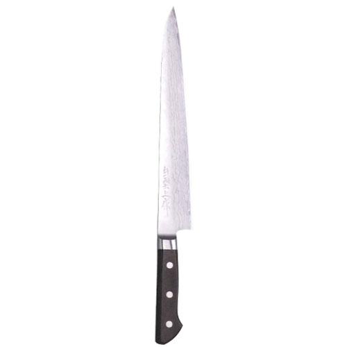 筋引庖丁 V金10号口金付積層全貫通 刃長240mm ※取寄品 三木刃物 M107