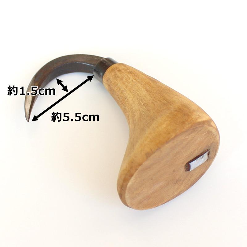 三木木工所 のんこ 手鈎 手鉤 柄の長さ 105mm 木製 受注生産 ノーブランド arde6209031 |  | 01