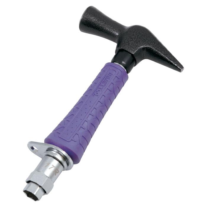 Wソケット電工ハンマー ショート 取寄品 イチネンMTM ミツトモ 02418