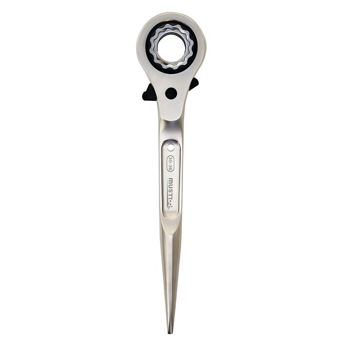 イチネンMTM MUSTTOOL 4サイズラチェットレンチ 12角 30×32×36×41mm RW-4SLNI 未使用品 【工具専門店 テイクハンズ金沢野々市店】 RW-4SLNI 4サイズラチェットレンチ 12角(30/32/36/41mm) シルバー 取寄