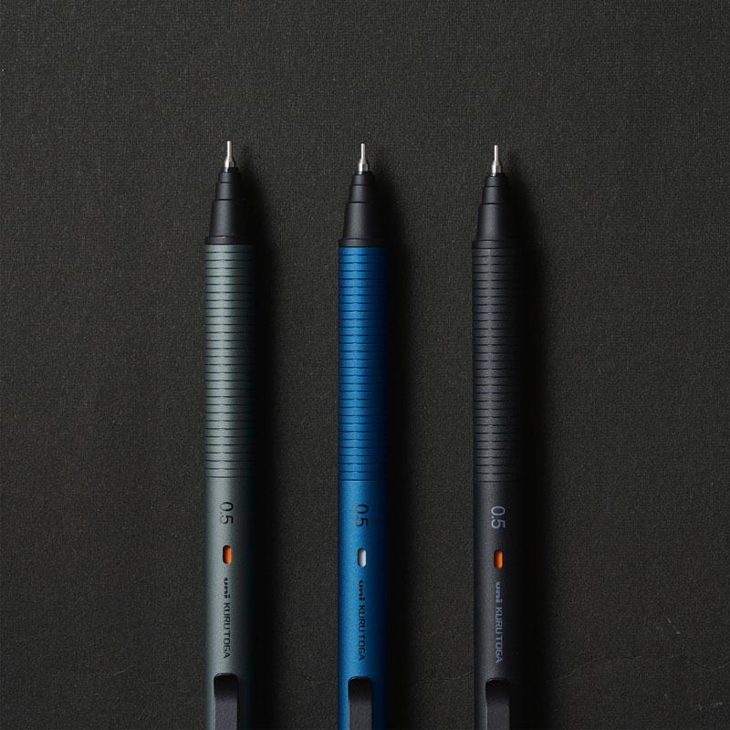 シャープペン クルトガ メタル 0.5mm M5-KH 1P ノクターンブラック 取