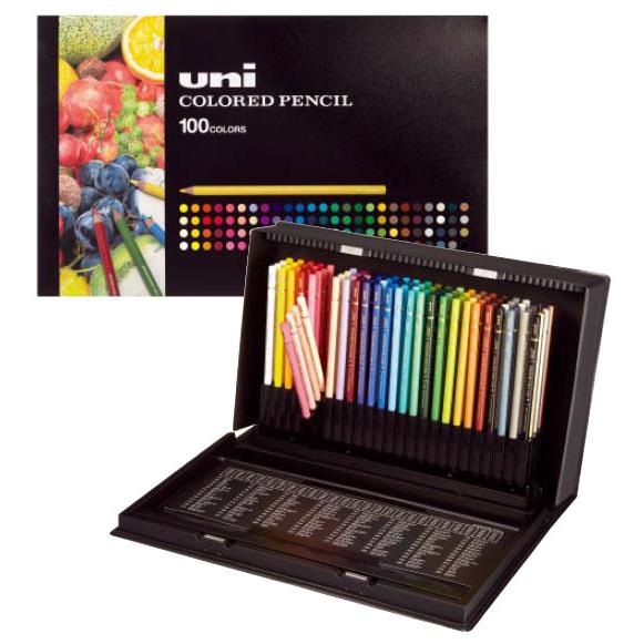 色鉛筆 ユニカラー 100色 取寄品 三菱鉛筆 UC100CN2 : 大工道具・金物