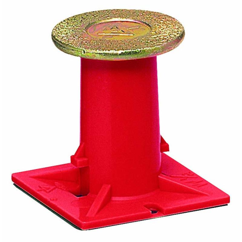 4分ボルト用 カラー・ヘッダーインサート(樹脂型枠用)赤 (20個価格