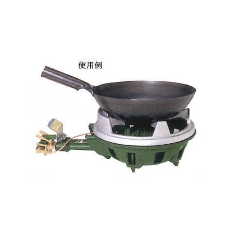 鋳物コンロ用五徳(2連用中華五徳)※メーカー直送品 伊藤産業 6222