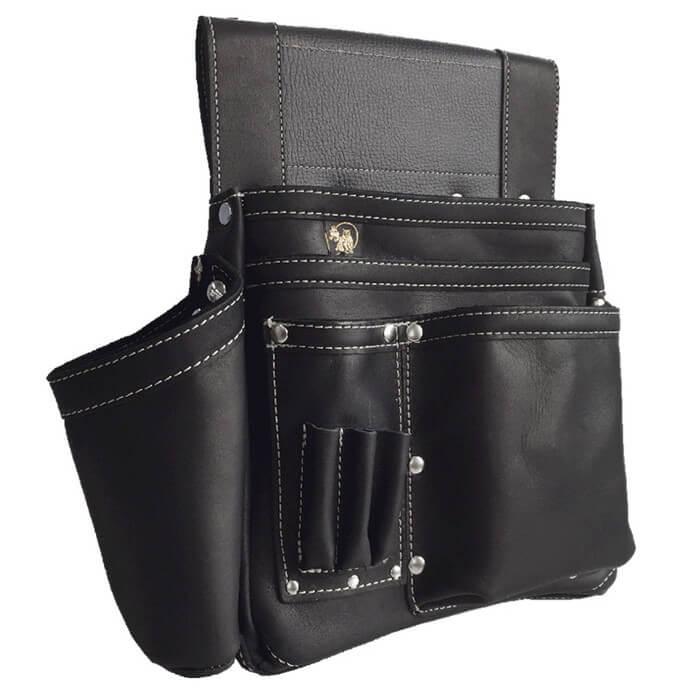 WEB限定 ふくろ倶楽部 PREMIUM 朱雀 グローブ革 四型釘袋 すみつぼホルダー付 黒 ふくろ倶楽部 GSZ-834 |  | 01