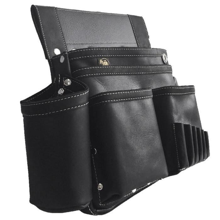 WEB限定 ふくろ倶楽部 PREMIUM 朱雀 グローブ革 六型釘袋 すみつぼホルダー付 黒 ふくろ倶楽部 GSZ-836 |  | 01