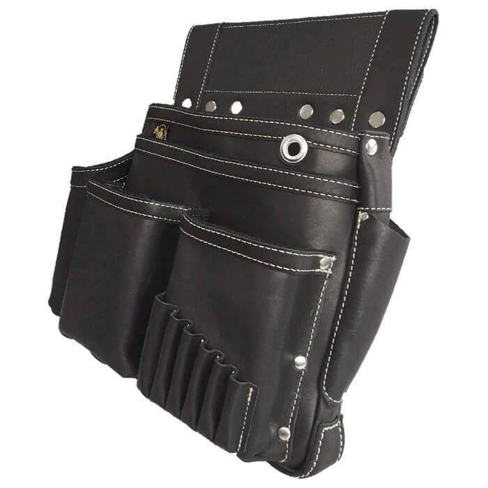 WEB限定 ふくろ倶楽部 PREMIUM 朱雀 グローブ革 六型釘袋 すみつぼホルダー付 黒 ふくろ倶楽部 GSZ-836 |  | 02