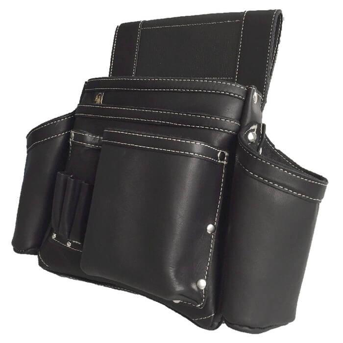 WEB限定 ふくろ倶楽部 PREMIUM 朱雀 グローブ革 四型釘袋 Wすみつぼホルダー付 黒 ふくろ倶楽部 GSZ-834WS |  | 02