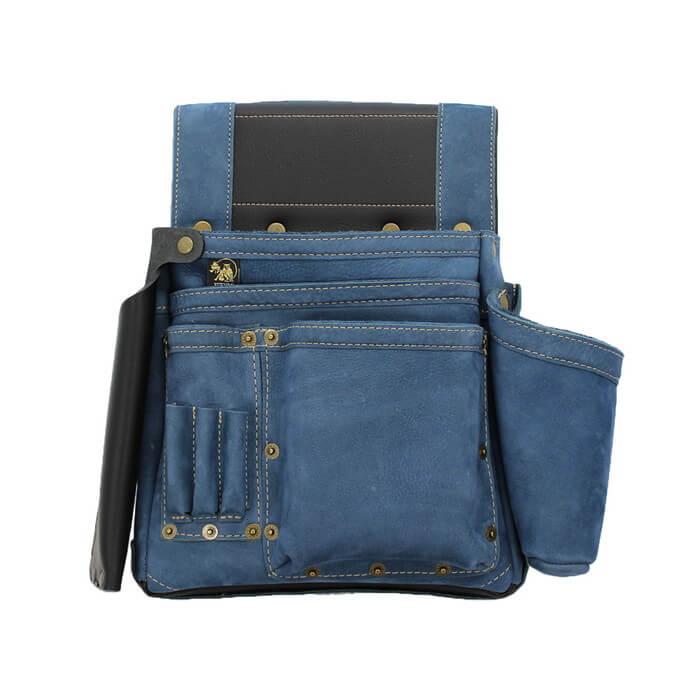 WEB限定 ふくろ倶楽部 PREMIUM 朱雀 四型 釘袋 のみ差 すみつぼホルダー付 ライトインディゴ ふくろ倶楽部 PSZ-834SN-LB |  | 04