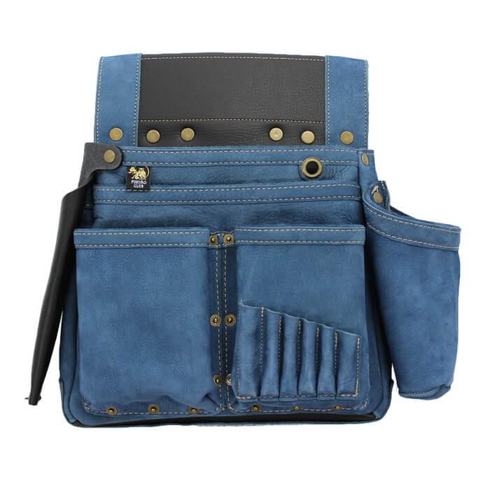 WEB限定 ふくろ倶楽部 PREMIUM 朱雀 六型 釘袋 のみ差 すみつぼホルダー付 ライトインディゴ ふくろ倶楽部 PSZ-836SN-LB |  | 04