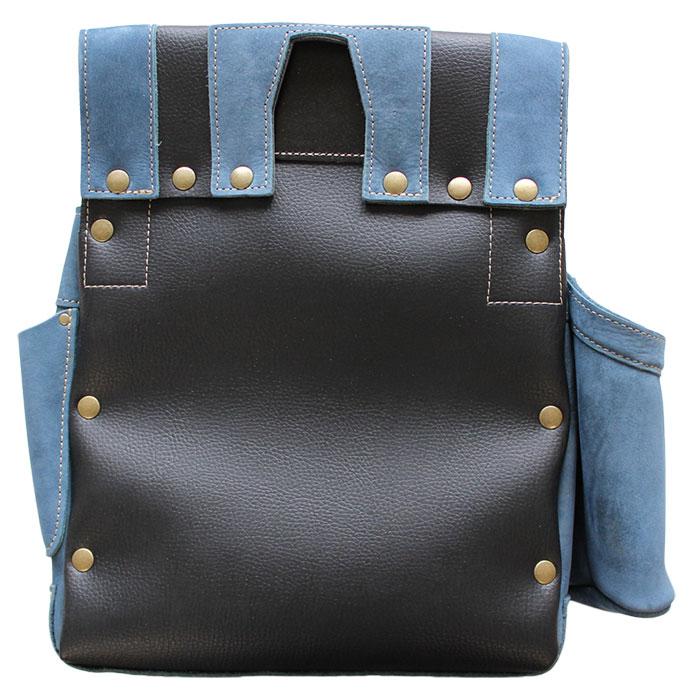 WEB限定 ふくろ倶楽部 PREMIUM 朱雀 六型 釘袋 すみつぼホルダー付 ライトインディゴ ふくろ倶楽部 PSZ-836-LB |  | 02