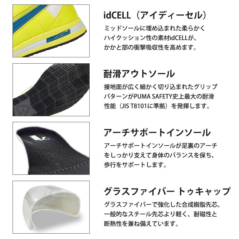 安全靴 スイッチバック ホワイト ディスク ミッドカット 25.0cm 工具