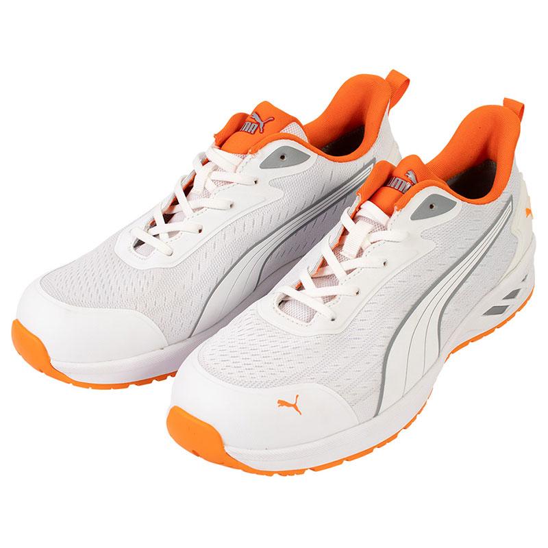 安全靴プーマPUMA 64.404.0 セーフシューズ ホワイト25.5㎝