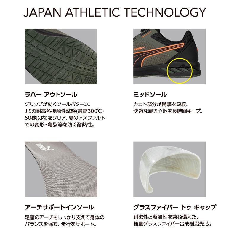 安全靴 スプリント2.1 ディスク ローカット オリーブ 27.0cm 中敷