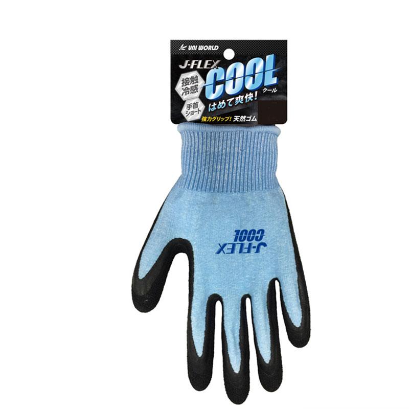 新品未使用 ダイワ グローブライド ゴアテックス M ブルー J-FLEX COOL 天然ゴム ライトブルー 夏用作業グローブ LL 取寄品 ユニ