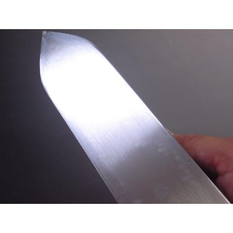 杉田 仕上鏝 【本焼】（安来鋼 白紙2号）背黒仕上（硬打） 210mm 黒柄 角柄【伝統工芸品】 杉田鏝 |  | 01