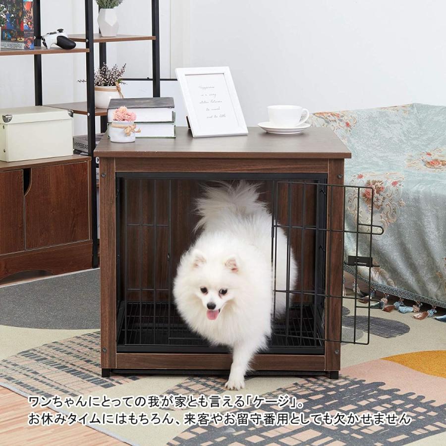 完成品 Bingopaw コーナ 犬小屋 すのこ トレー付き 家 小動物 猫 ウサギ ペットサークル おしゃれ 室内 屋根付き 小型犬サークルケージ 犬小屋 屋外サークル