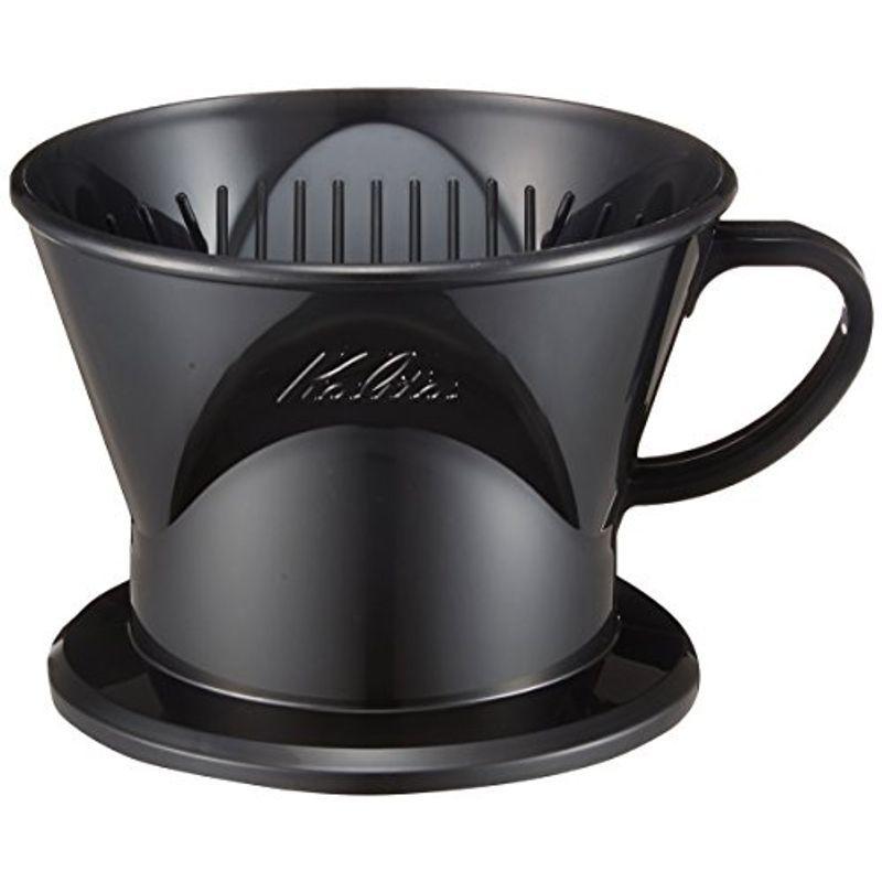 カリタ Kalita 当店一番人気 コーヒー ドリッパー プラスチック製 #05011 2~4人用 サイフォンドリッパー ブラック 特価