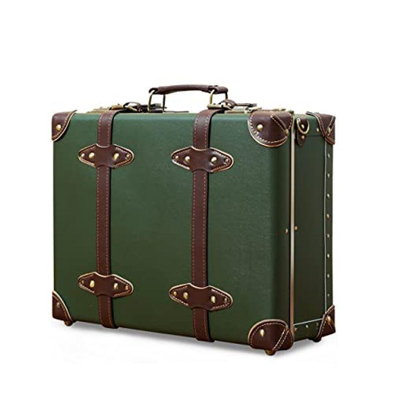 Urecity レザートランク ダイヤルロック式 トランクケース 旅行用品 おしゃれ 超軽量 利用できる3つのサイ かわいい トランクケース アードグレン商事 レトロな革のミニトランク かわいい 高級感特価ブランド