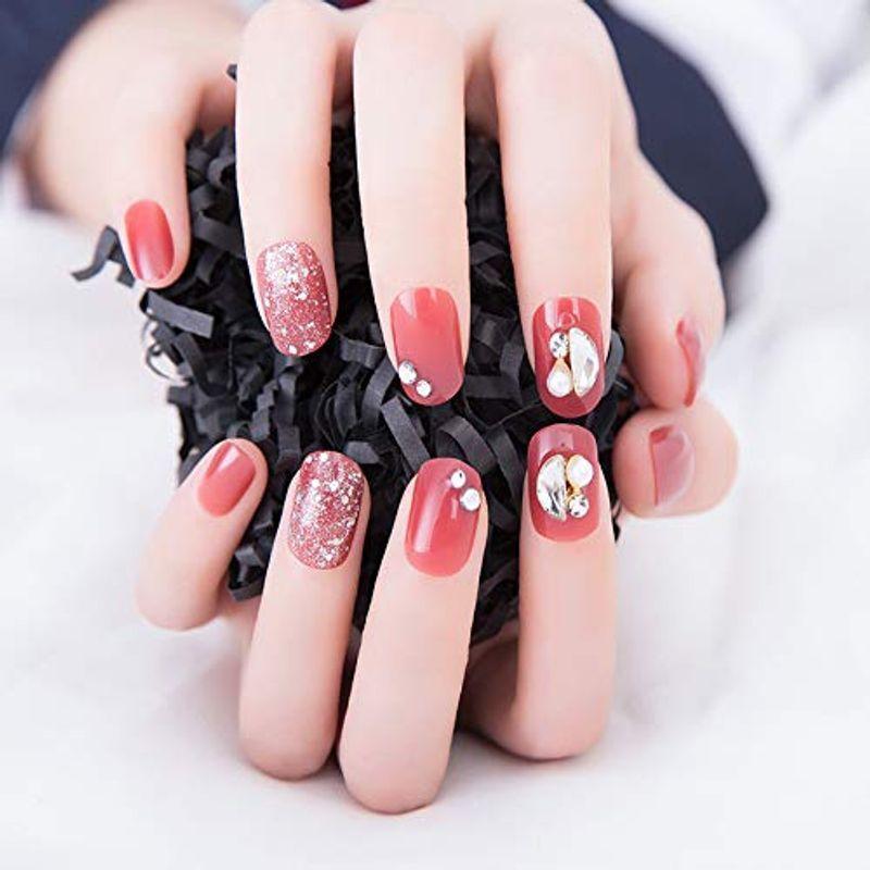 24枚入り 上品和装ネイル 成人式ネイル レッド 可愛い 優雅 付け爪 3d ジュエル飾り アードグレン商事 通販 Yahoo ショッピング