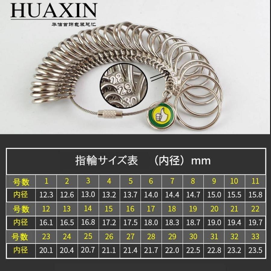 ゆうメール 送料無料 指輪 ゲージ リング サイズ 測定 1〜28号 フル