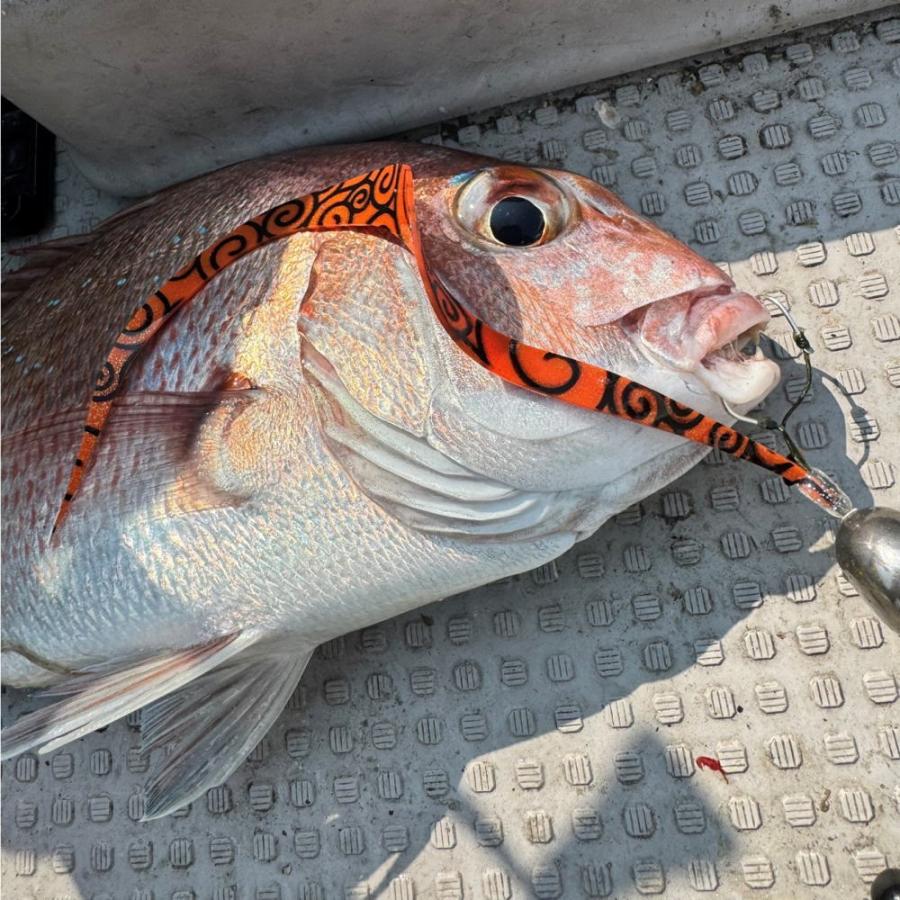 鯛ラバ フックユニット 2本セット BLUE ABYSS オリジナル 釣り針 船