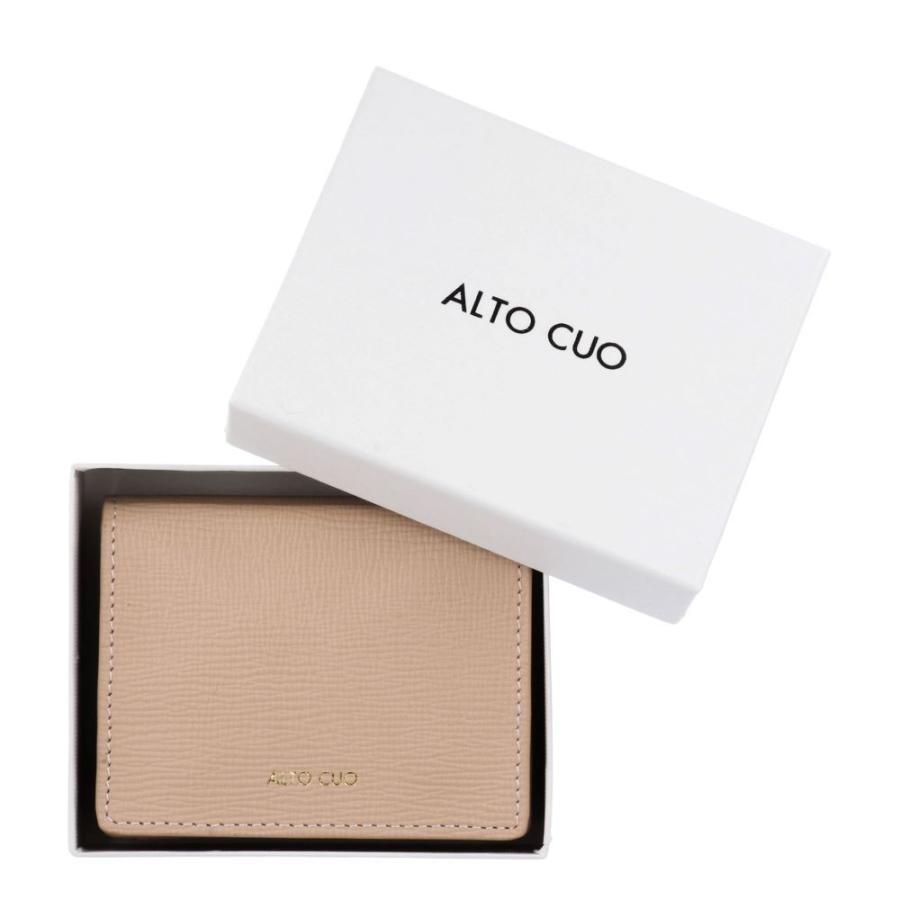 ミニ財布 ALTOCUO レディース グレー ブラウン ベージュ ピンク