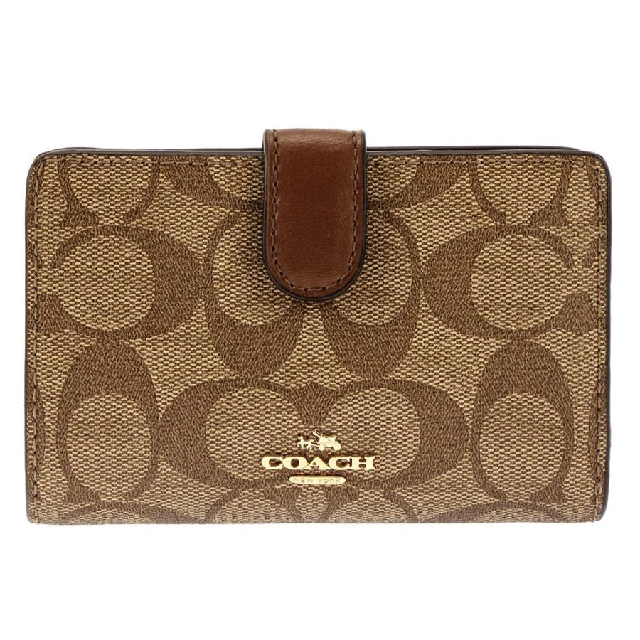 コーチ 折りたたみ財布 レディース ブラウン Coach 並行輸入品 F Ime74 1 エリアオンライン 通販 Yahoo ショッピング