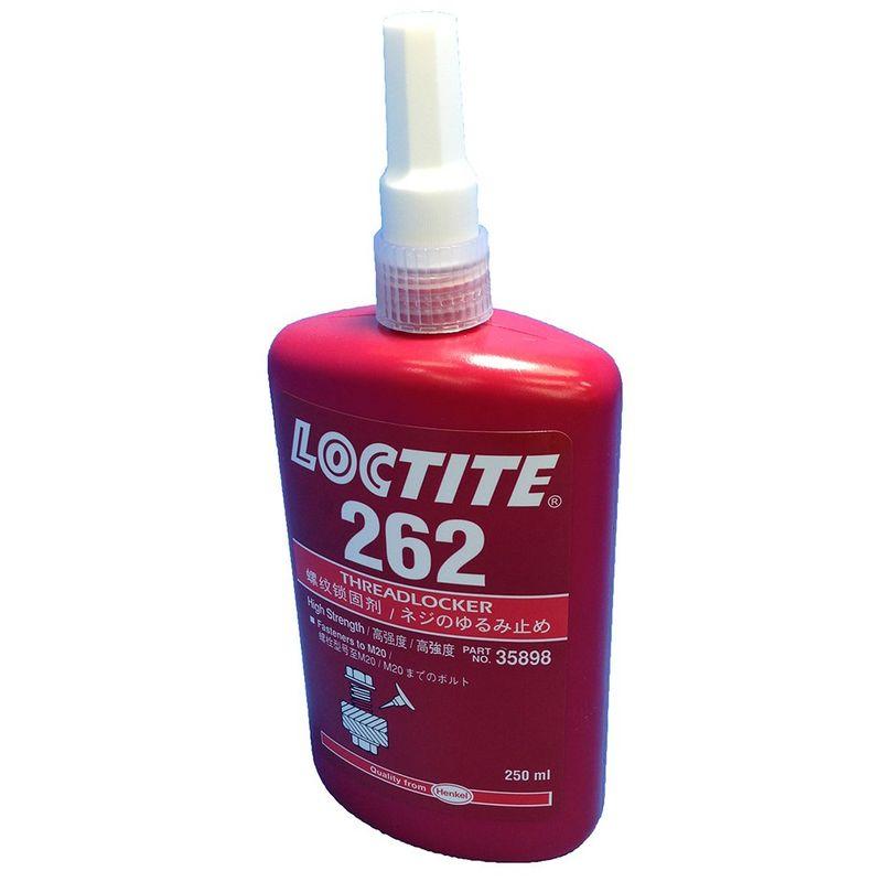 LOCTITE(ロックタイト)　ねじゆるみ止め用嫌気性接着剤　262　250ml　35898