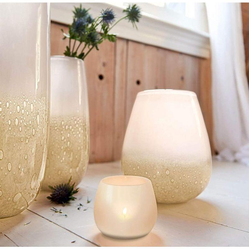 LEONARDO (レオナルド) フラワーベース ホワイト/ベージュ φ1