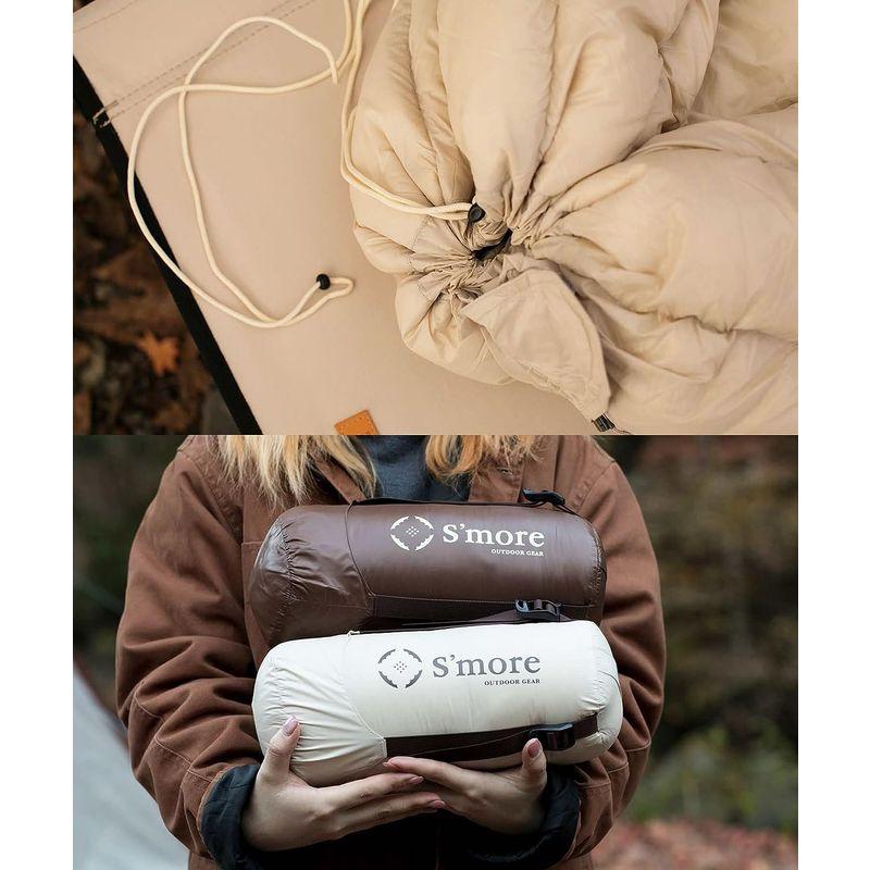 Smore(スモア) OKURUMI BAG 寝袋 コンパクト 丸洗い可能な軽量シュラフ 暖かい 洗える ダウン 封筒型 アウトドア 収納 スモア OKURUMI BAG 寝袋 コンパクト 丸洗い可能な軽量シュラフ 暖かい 洗える ダウン 封筒型 アウトドア 収納