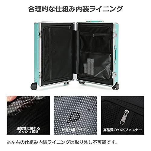 タビトラ スーツケース キャリーケース アルミフレーム 機内持込み TSAロック ダブルキャスター YKKファスナー 大容量 軽量 大型 耐 スーツケース キャリーケース アルミフレーム 機内持込み TSAロック ダブルキャスター YKKファスナー 大容量 軽量 大型