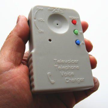 ボイスチェンジャー 一般電話回線 受話器アタッチメント （ ヤミ金融風