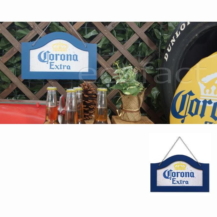 コロナビール エクストラ CORONA EXTRA アーチ ウッドサインプレート