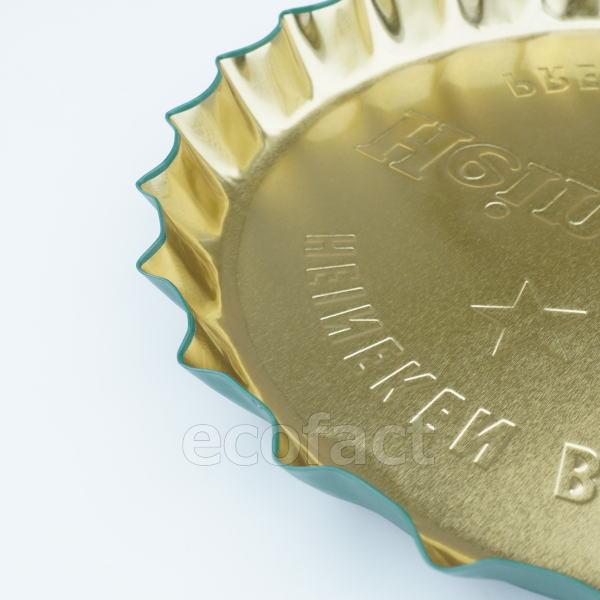 王冠型立体サインプレート ハイネケン クラウン φ35cm「アンティーク調