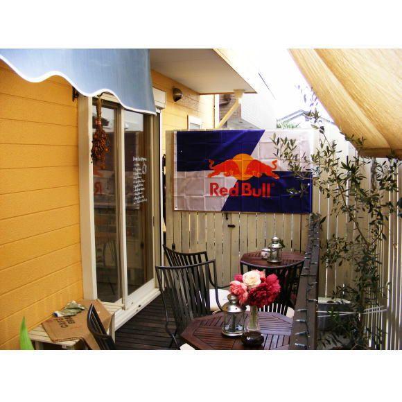 フラッグ 旗 タペストリー レッドブル Energydrink Redbull 90×150cm