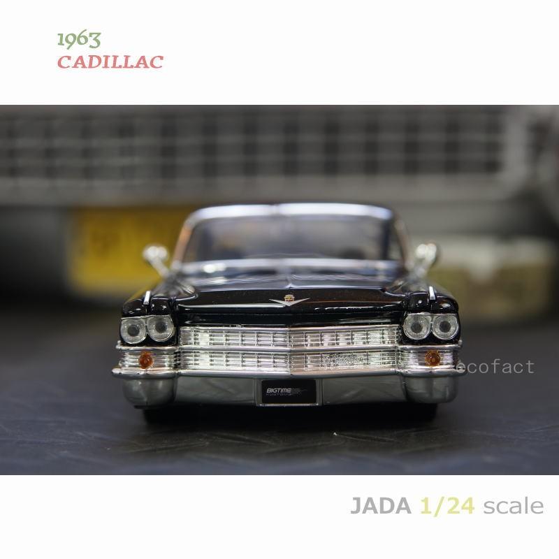 ミニカー アメ車 模型 1 24スケール 1963 キャデラック ハードトップ ブラック 黒 Jada Toys製ダイキャスト 旧車 Y エリア27 通販 Yahoo ショッピング