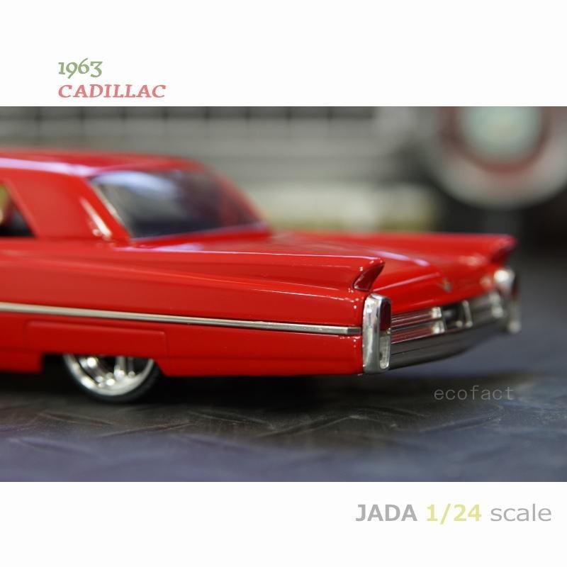 ミニカー アメ車 模型 1 24スケール 1963 キャデラック ハードトップ レッド 赤 Jada Toys製ダイキャスト 旧車 Y エリア27 通販 Yahoo ショッピング